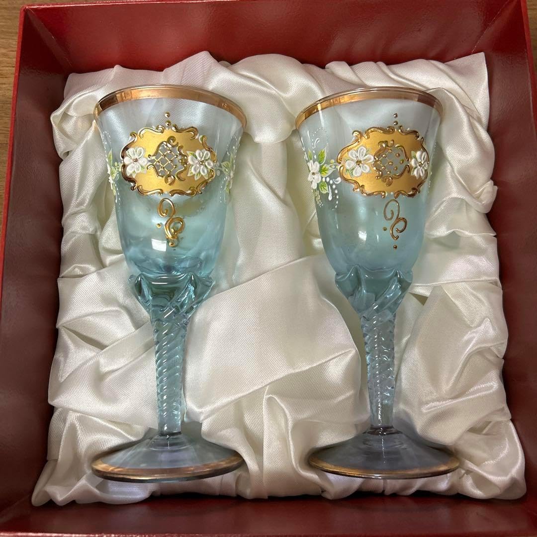 ベネチアングラス MURANO gla 24金 ベネチアングラス MURANO gla 24金